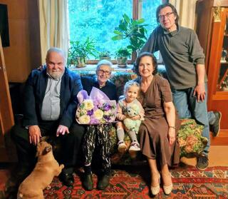 98-летие старшей дочери В.И. Чуйкова – Чуйковой Нинель Васильевне
